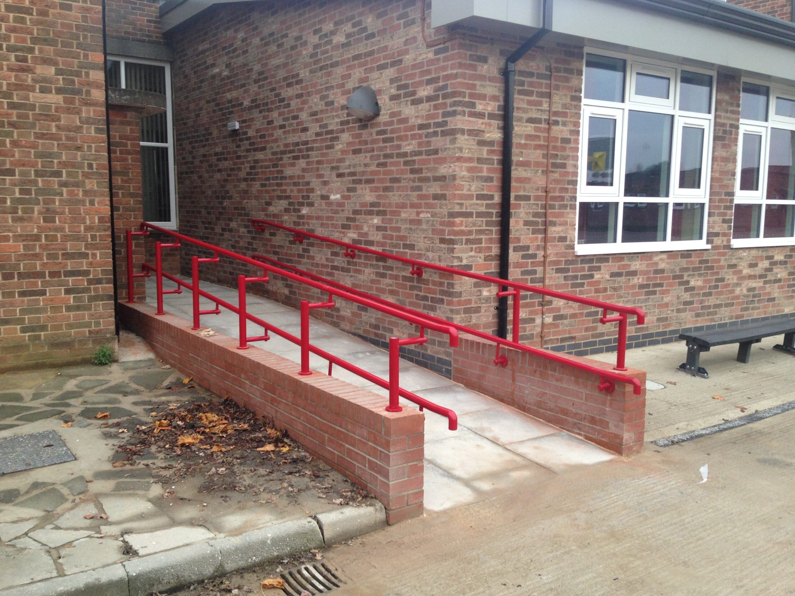 Ramp Balustrade Outdoor Balustrades And Handrails Neaco